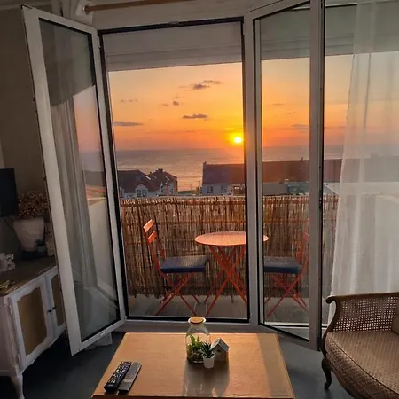 Vue Plage, Location Cote D'opale - Au Fil Des Marees Apartment Equihen-Plage