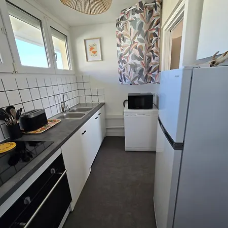 Vue Plage, Location Cote D'opale - Au Fil Des Marees Apartment Equihen-Plage
